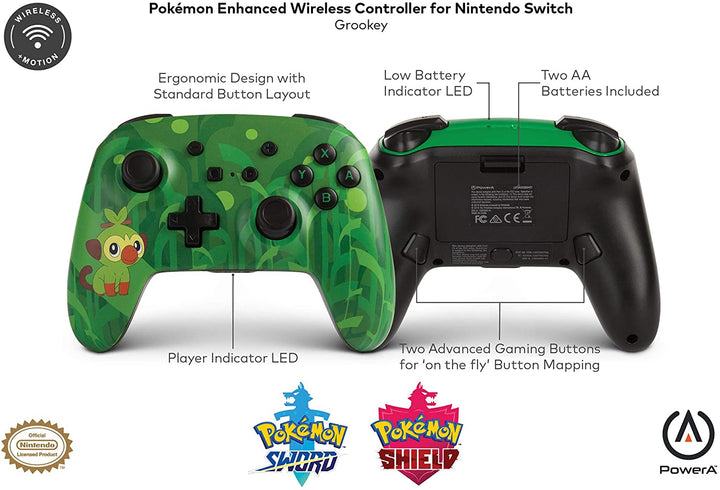 PowerA Pokemon Enhanced Wireless Controller für Nintendo Switch