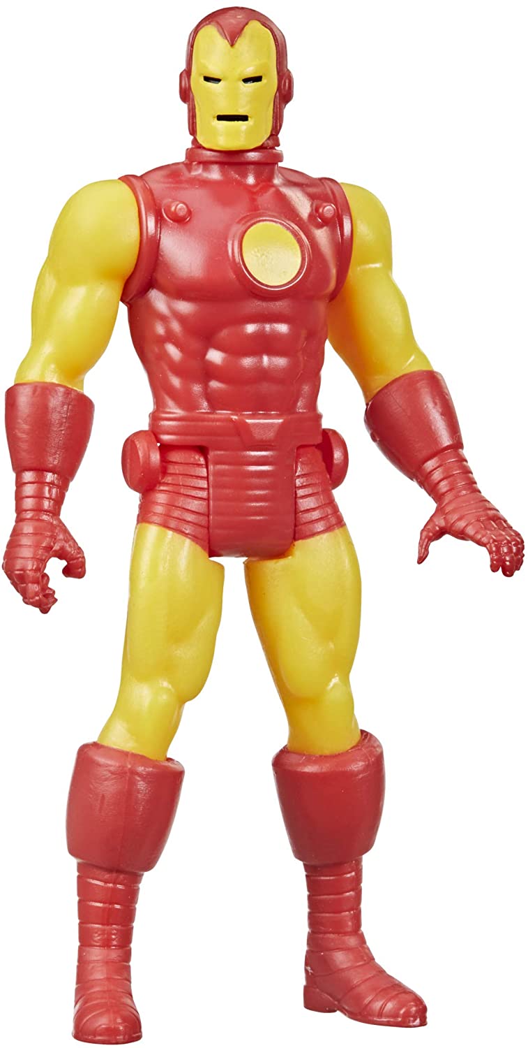 Hasbro Marvel Legends 3,75-Zoll-Maßstab Retro 375 Collection Iron Man Actionfigur Spielzeug F2656