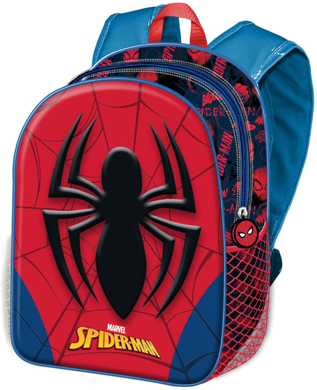 Spiderman Spider-Kleiner 3D-Rucksack, Rot