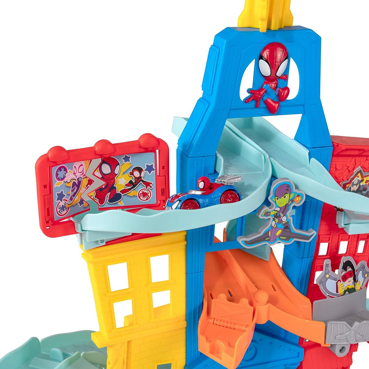 Spidey und seine Super-Freunde SNF0202 Metal Vehicle City Track Set