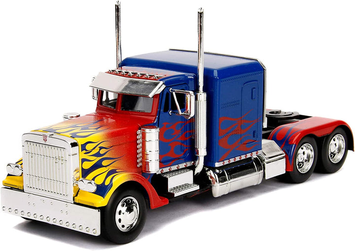 TRANSFORMERS T1 OPTIMUS PRIME DRUCKGUSSAUTO IM MASSSTAB 1:24