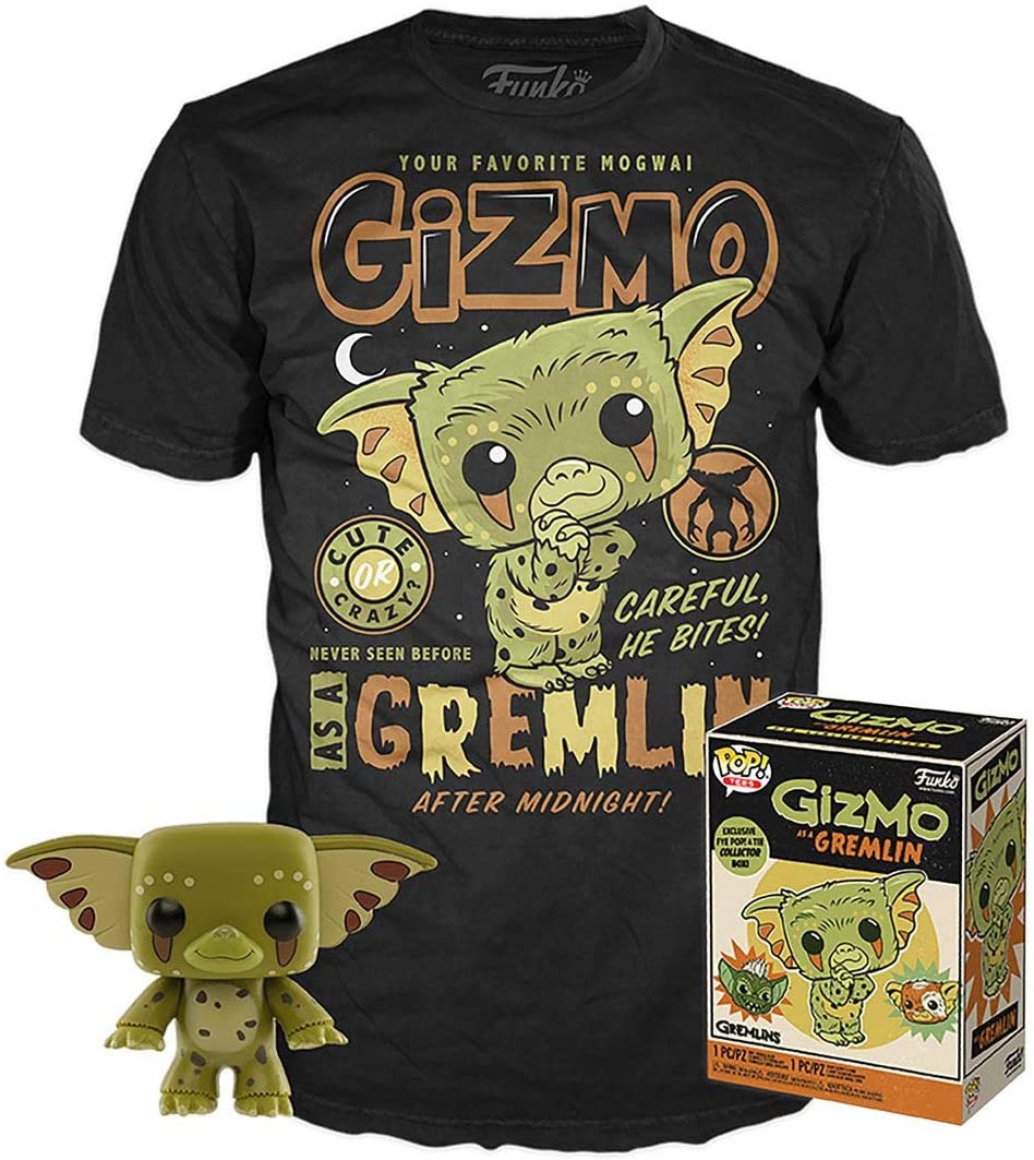 Funko Gremlins Pop! &amp; Tee Box Gizmo Heo Exklusive T-Shirts in Größe XL