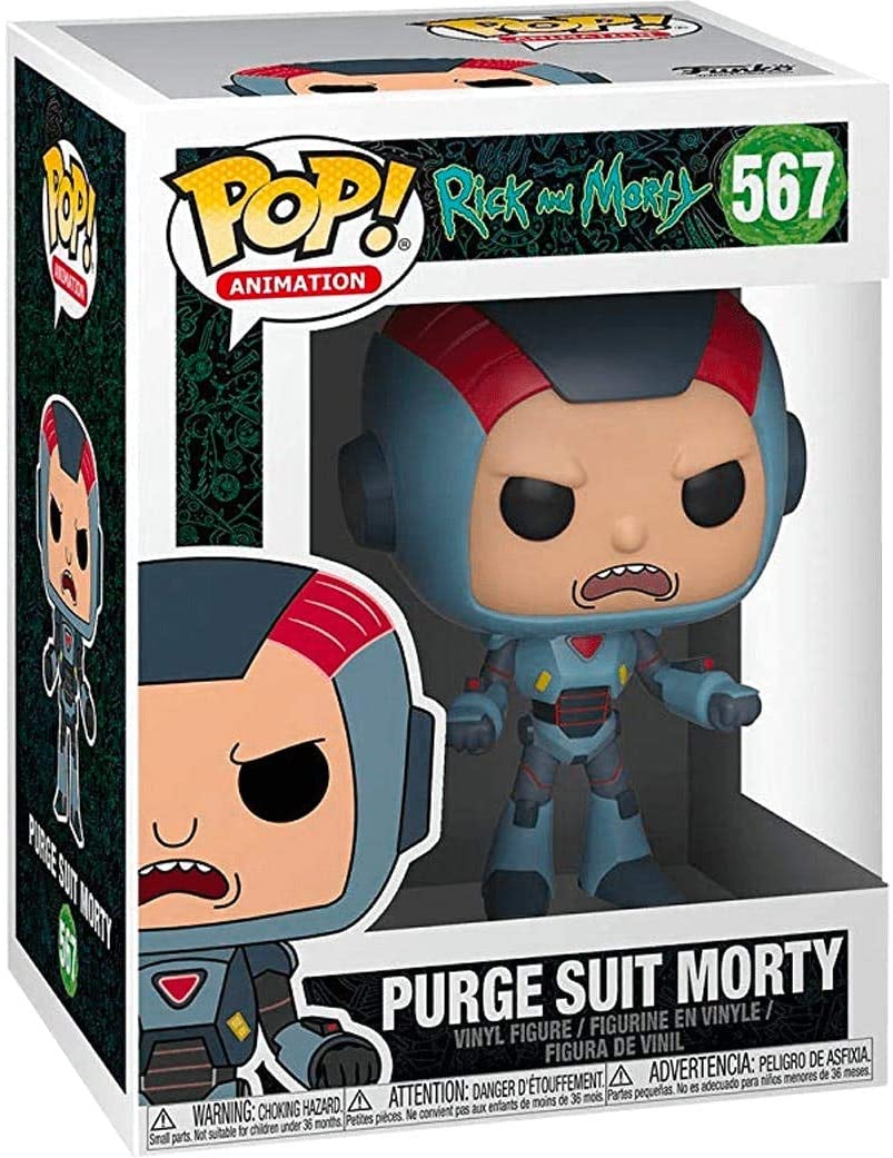 Rick e Morty Rick Purge Suit Morty funko 40247 Pop! Vinile #567