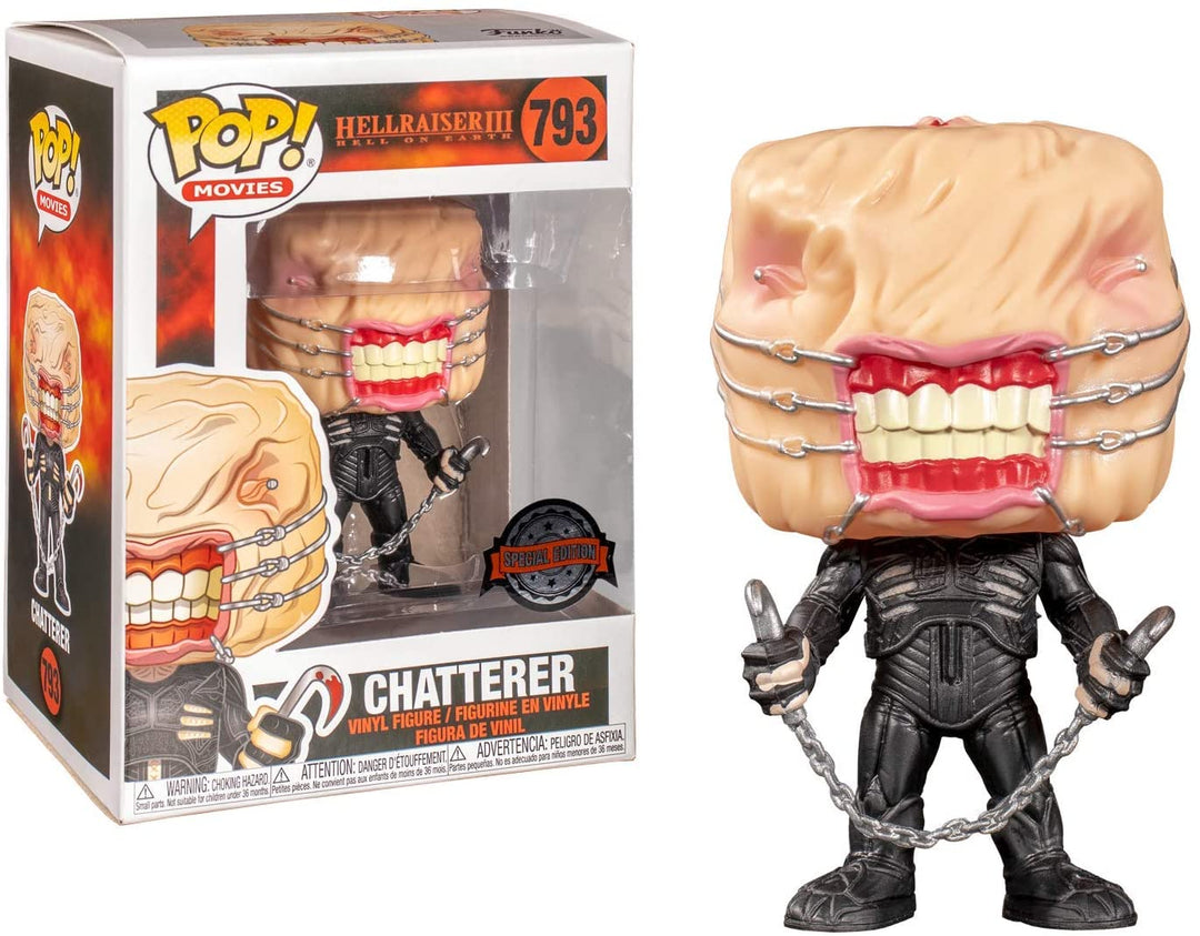 Hellraiser 3 Hell On Earth Chatterer Excluye Funko 43039 Pop! Vinilo n. ° 793