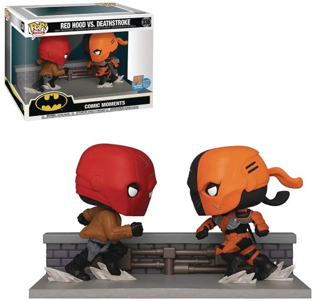 Red Hood vs. DeathStroke Comic Moments Exclusiv Funko 48886 Pop! Vinyl Nr. 336