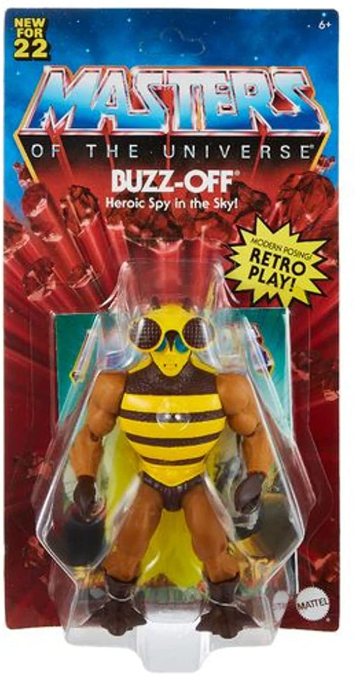 Masters of the Universe Origins Buzz-Off-Actionfiguren, 5,5-Zoll-Kampffiguren f