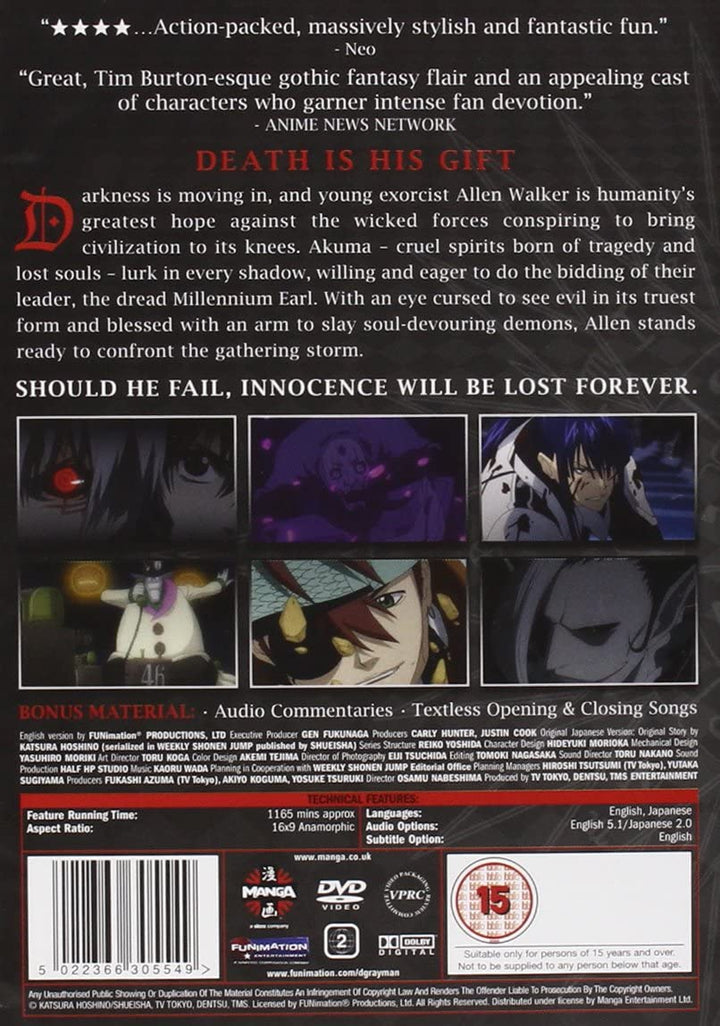 D. Gray Man – Die komplette Sammlung [DVD]