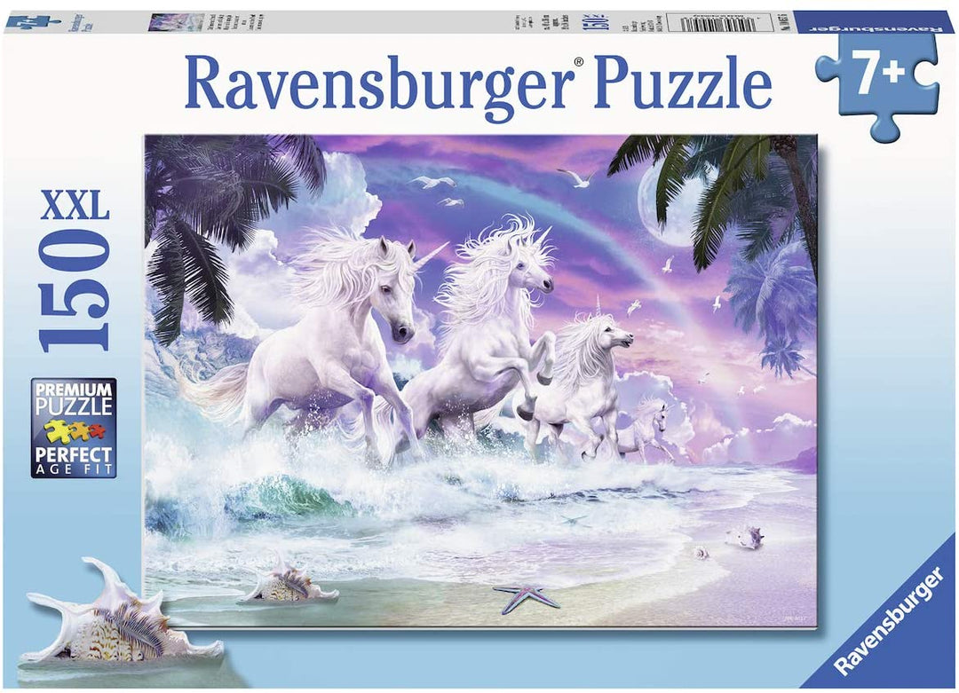 Ravensburger 10057 Puzzle 150 pices XXL Licornes sur la plage Children's, None