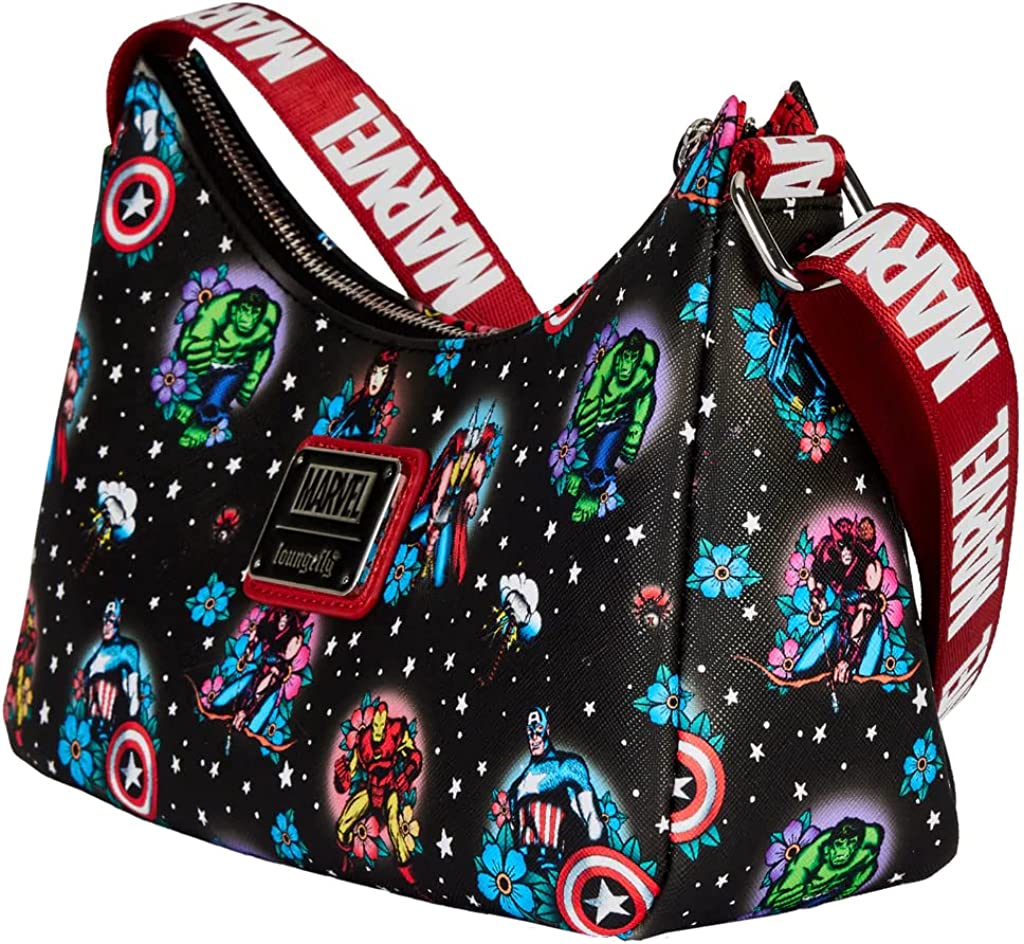 Loungefly Marvel Avengers Tattoo Shoulder Bag Marvel - Avengers One Size, Marvel