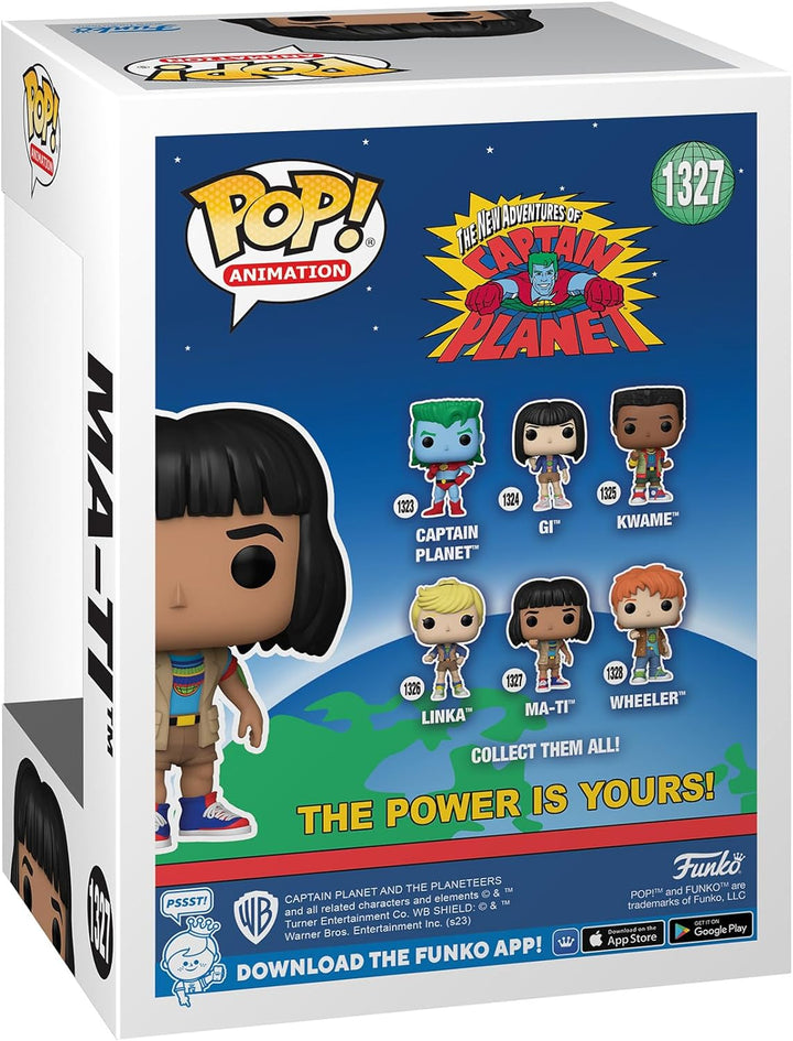 Animation: Captain Planet and the Planeteers - Ma-Ti Funko 72559 Pop! Vinyl #1327