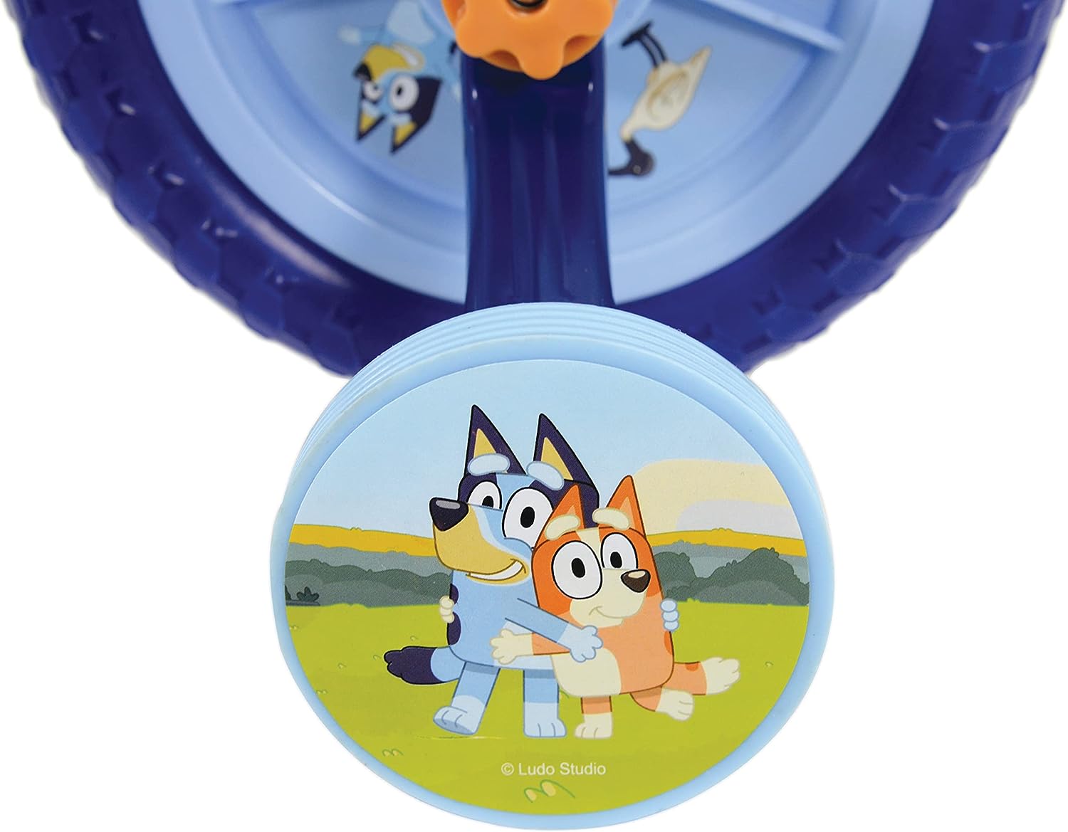 Bluey 2in1 10" Training Bike - Convertible Balance & Pedal Bike for Kids 5