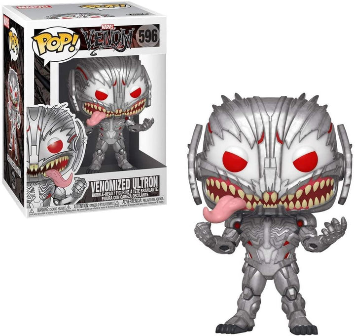 Marvel Venom Venomized Ultron Funko 46454 Pop! Vinyl #596 - Yachew