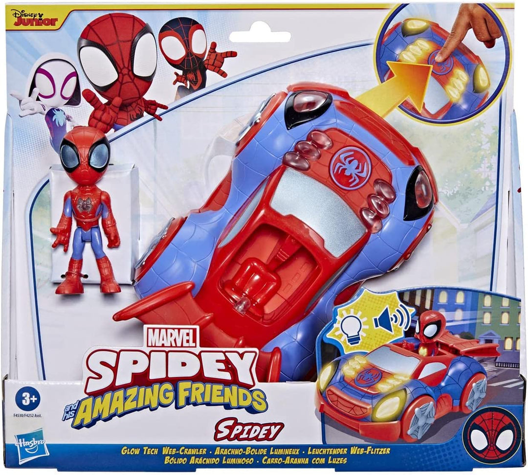 Hasbro F42525L0 Fahrzeuge mit Lichtern, Spidey Mod Sdos, Mehrfarbig