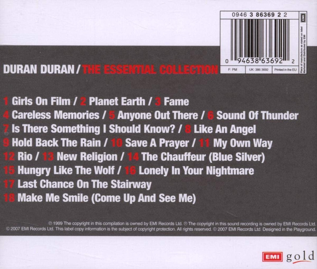 Duran Duran – The Essential Collection [Audio-CD]