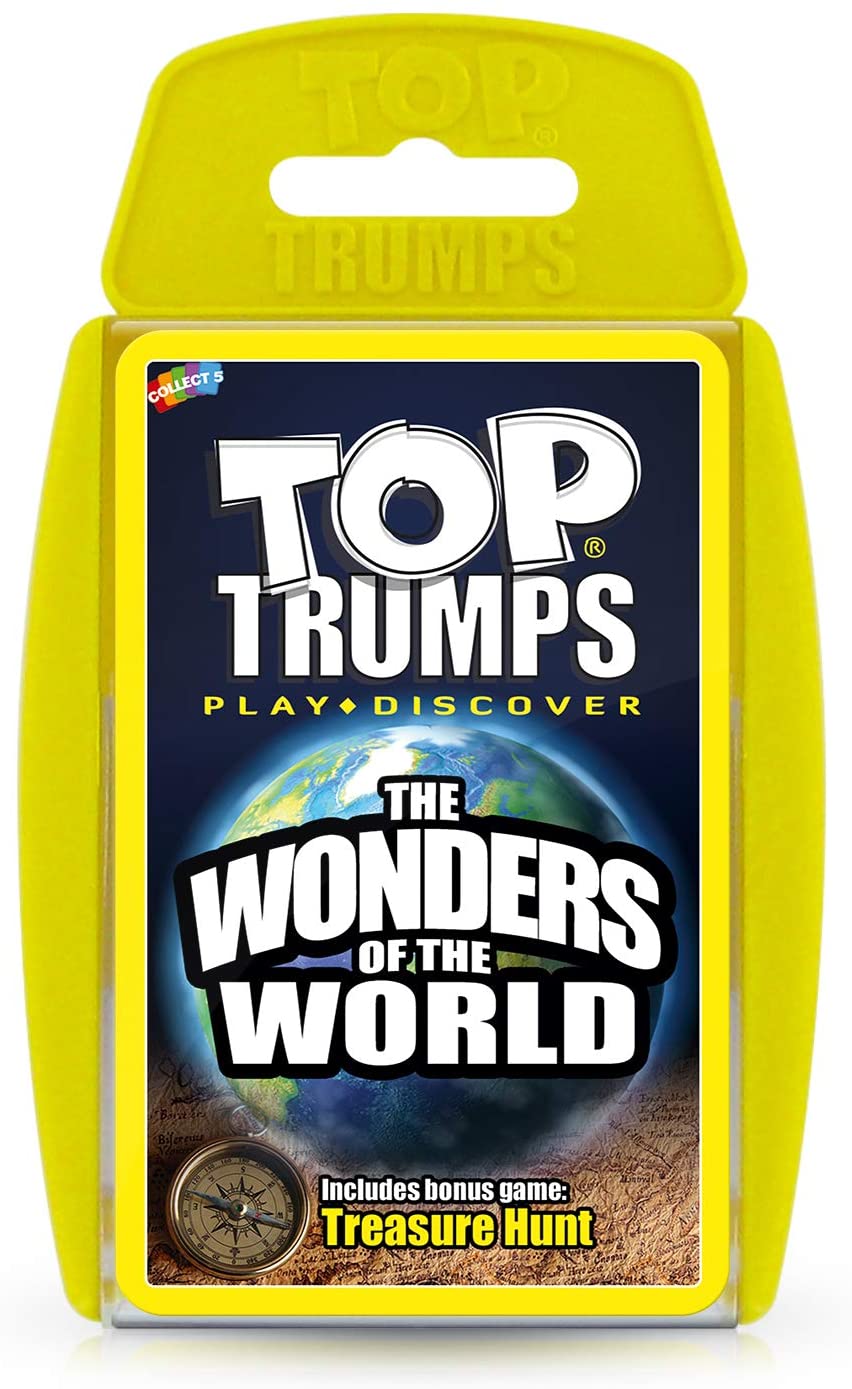 Wonders of the World Top Trumps Kartenspiel