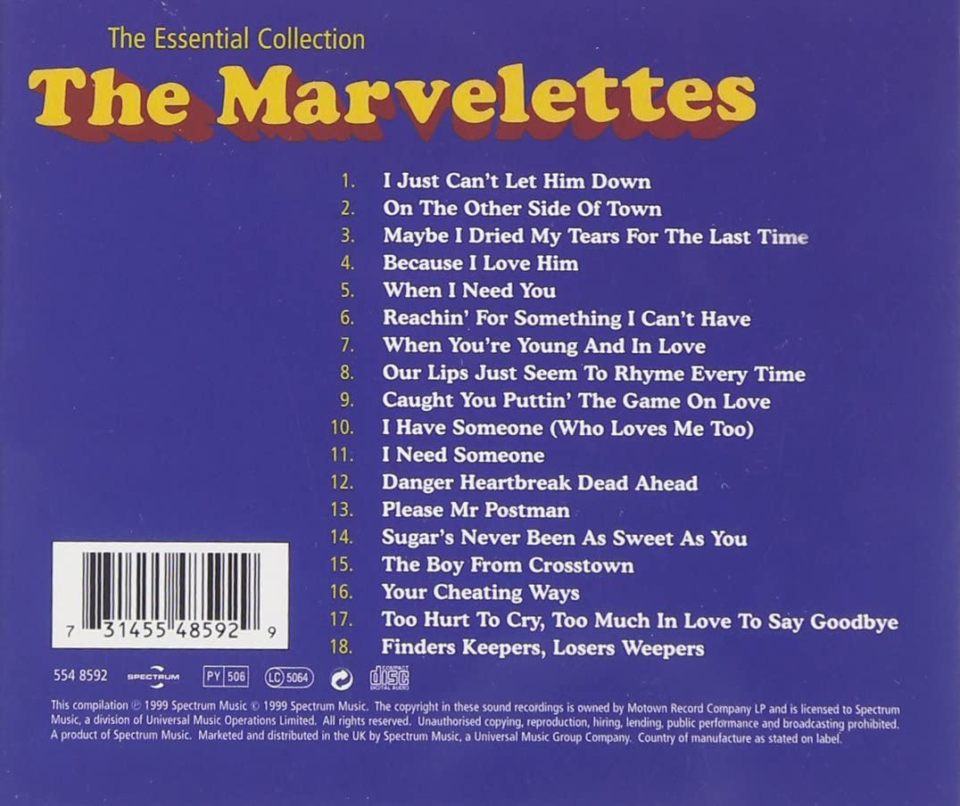 Marvelettes - La Collezione Essenziale
