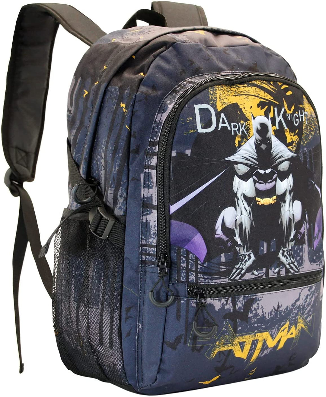 Batman Dark Night-Fan HS Fight Backpack, Grey