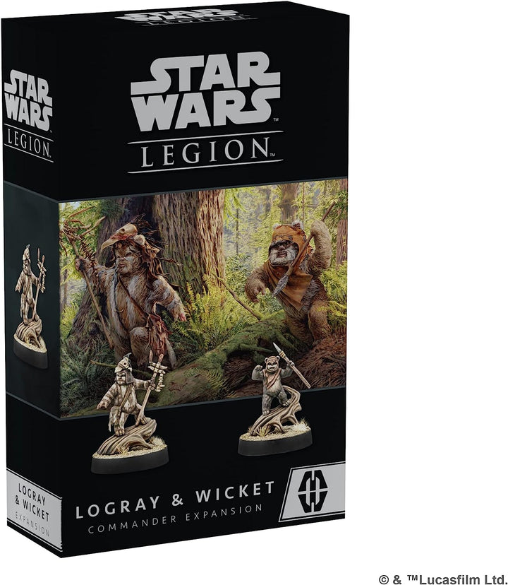 Star Wars Legion: Logray & Wicket Commander