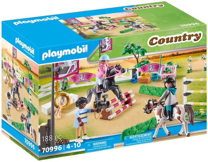 Playmobil Country 70996 Reitturnier, Spielzeug für Kinder ab 4 Jahren