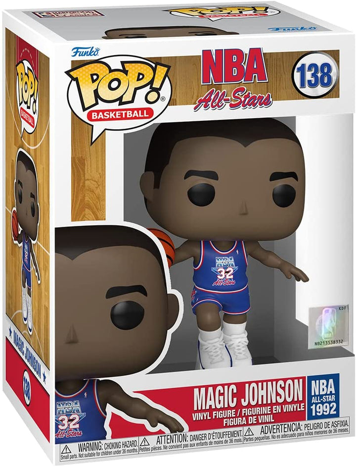 NBA All Stars Magic Johnson Funko 59373 Pop! Vinyl #138