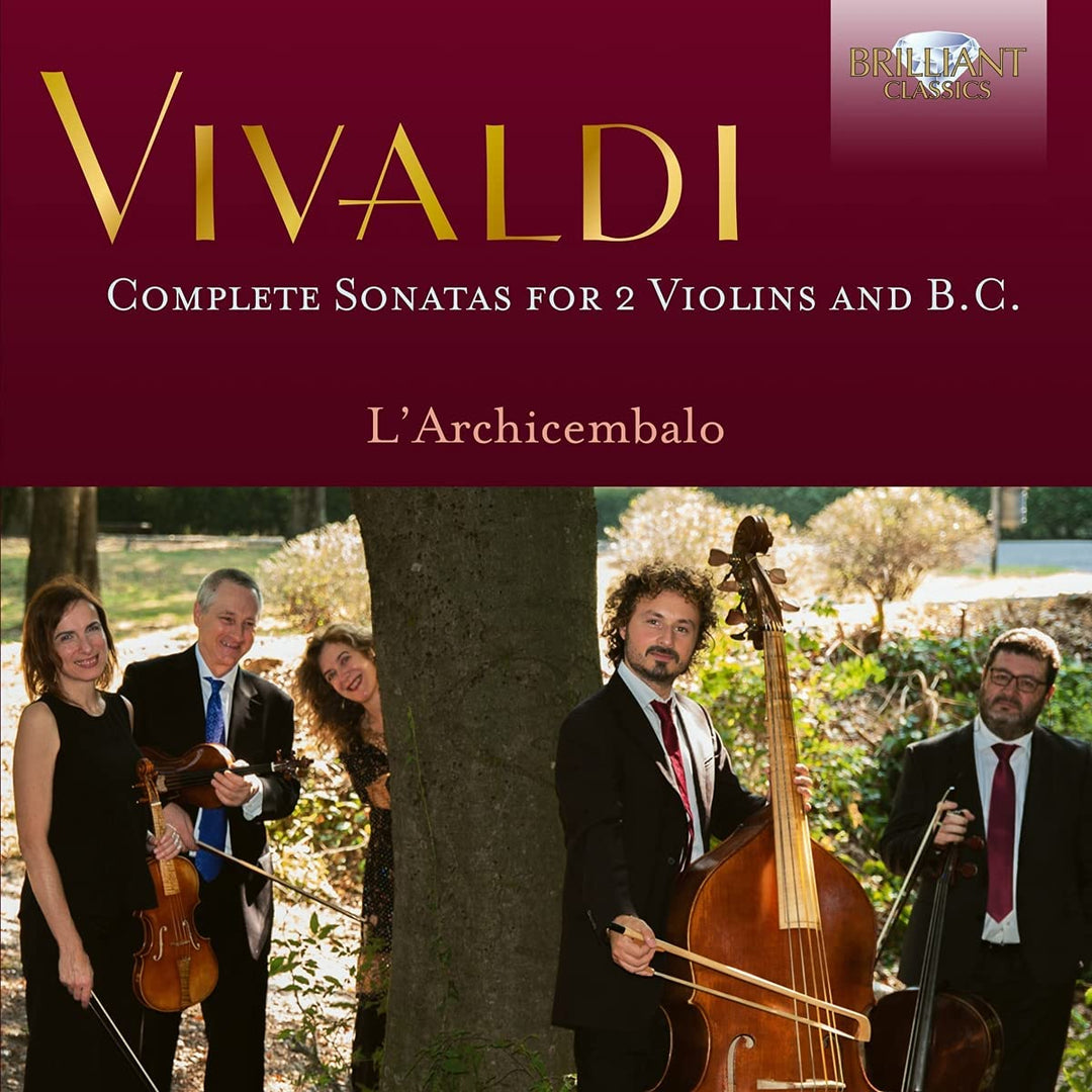 L'archicembalo - Vivaldi: Sämtliche Sonaten für 2 Violinen und BC [Audio-CD]