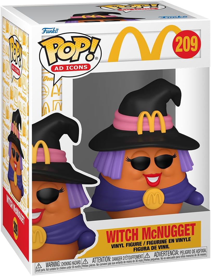 Funko POP! Werbesymbole: McDonalds – Nugget – NB – Hexe – McDonald’s – Sammlerstück