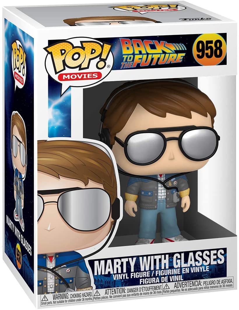 Back to the Future Marty met bril Funko 46912 Pop! Vinyl #958