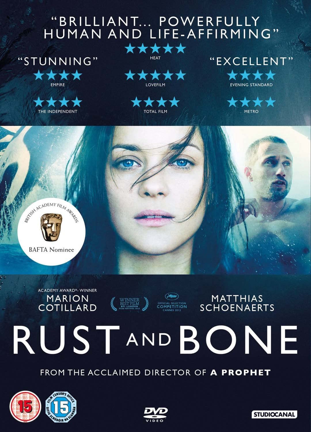 Rust and Bone - Romance/Drama [DVD]