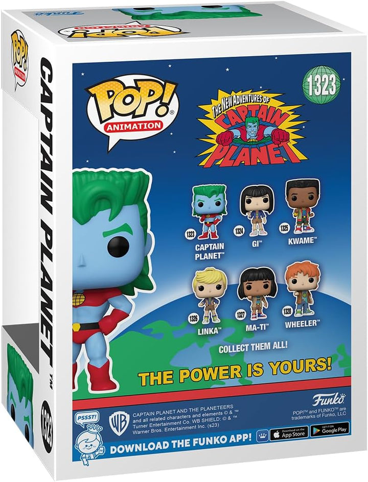 Animation: Captain Planet and the Planeteers - Captain Planet Funko 72555 Pop! Vinyl #1323
