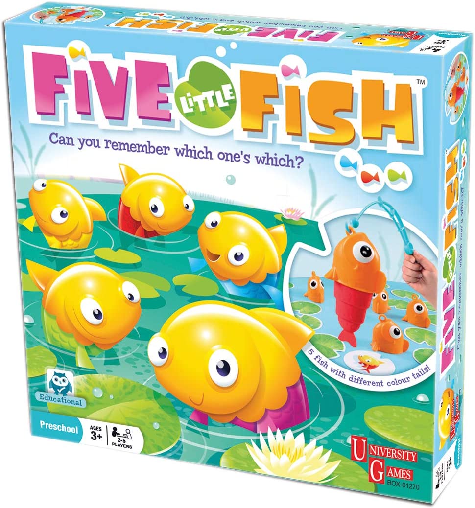 UNIVERSITY GAMES 1270 Five Little Fish