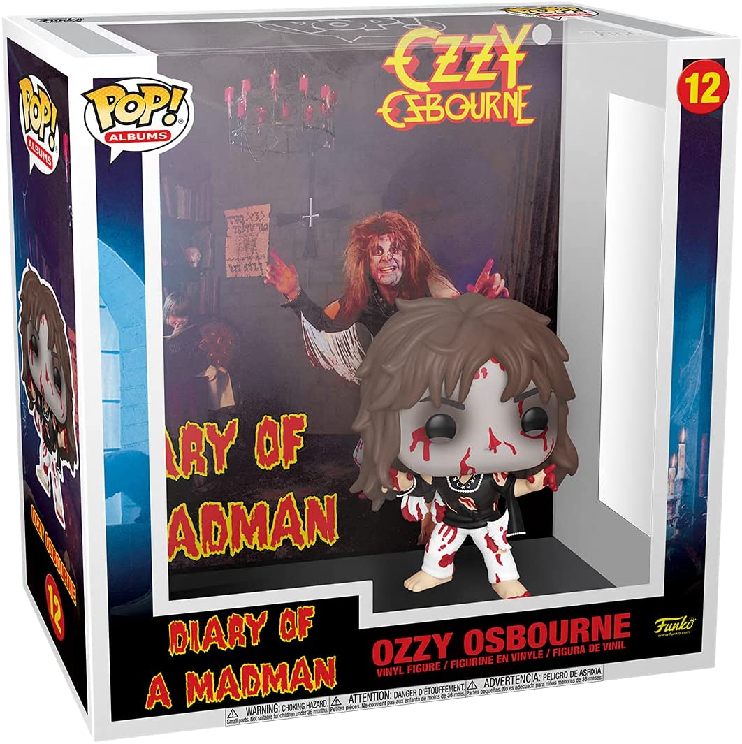 Ozzy Osbourne Diary of a Madman Funko 56723 Pop! Vinyl Nr. 12