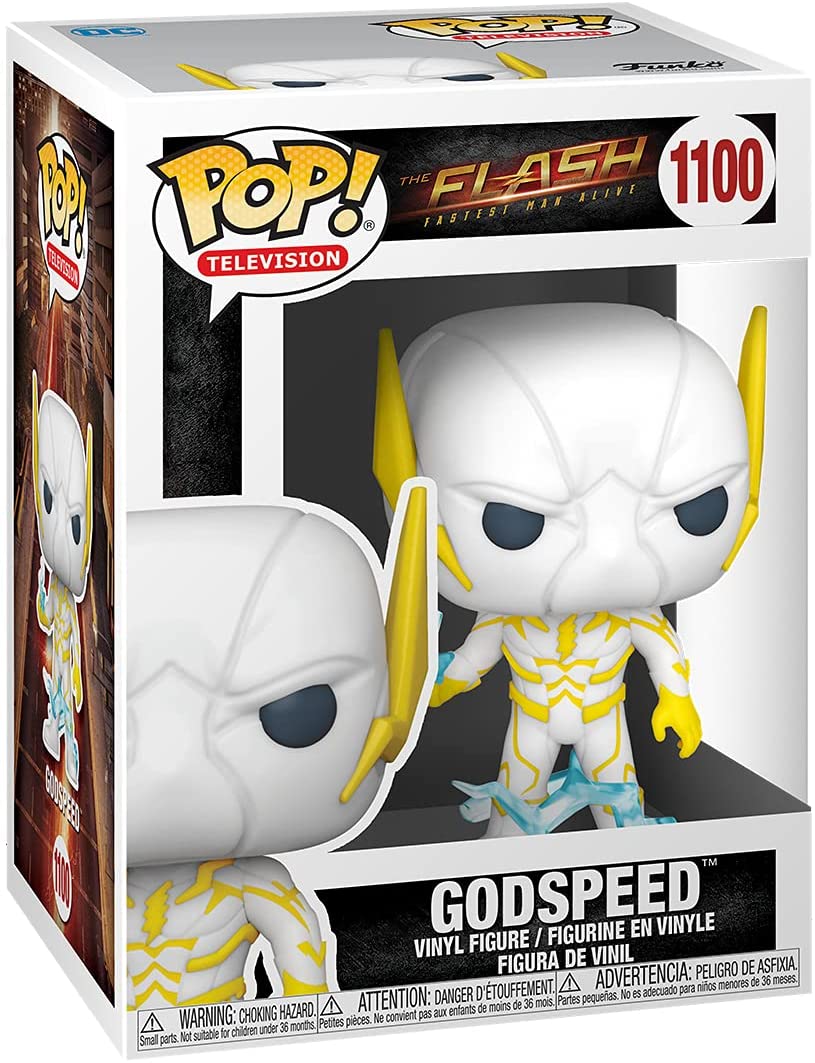 The Flash El hombre más rápido del mundo Godspeed Funko 52021 Pop. Vinilo n. ° 1100