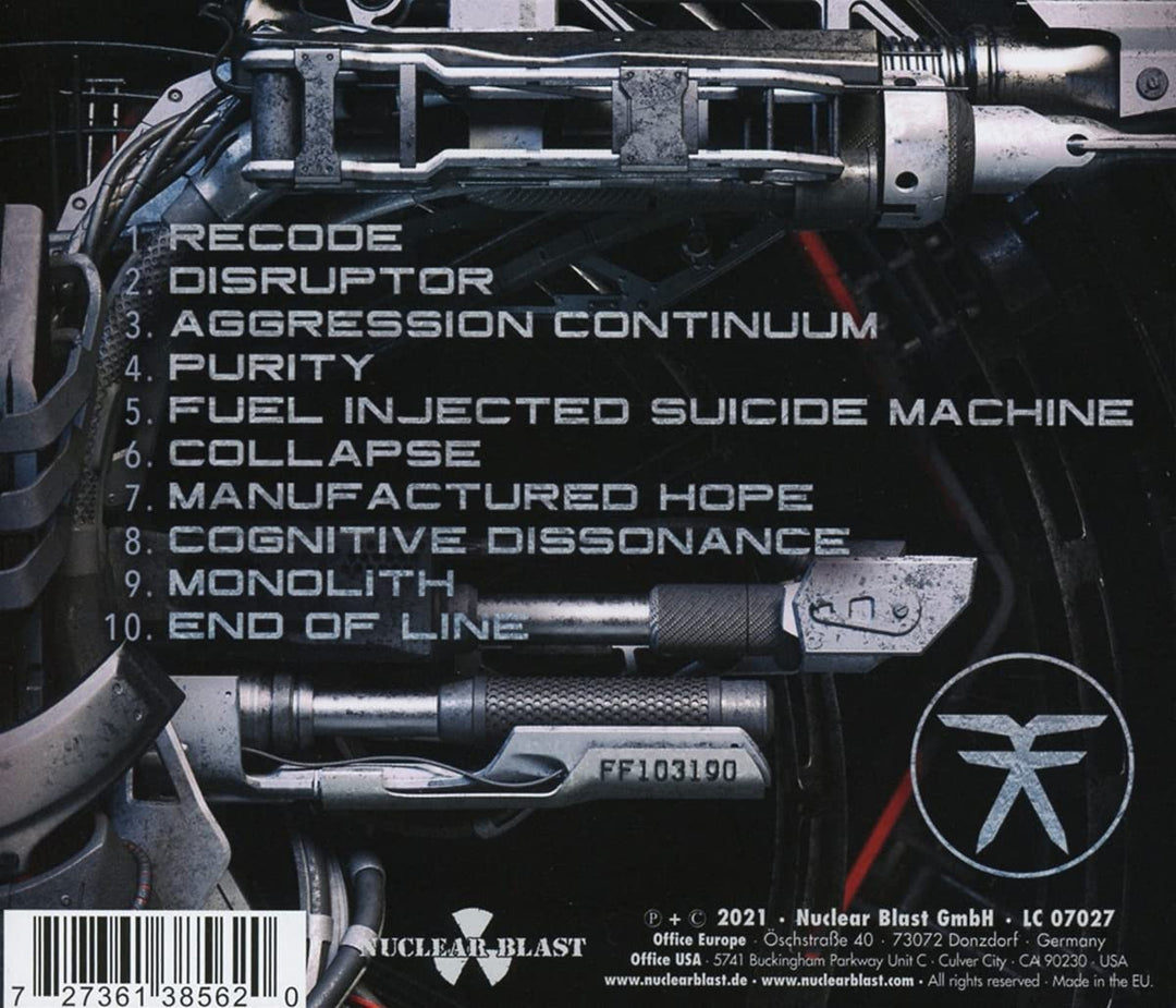Fear Factory - Aggression Continuum [Audio CD]