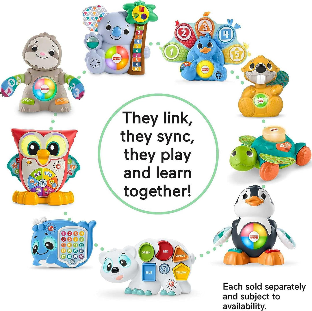Fisher-Price Linkimals Learning Toy for Babies and Toddlers with Interactive Lights & Music