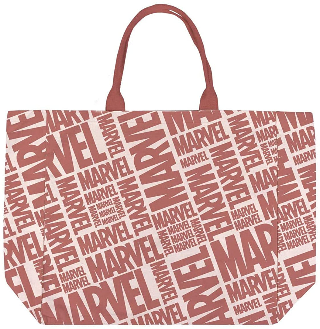 CERDA LIFE'S LITTLE MOMENTS 2100003318, Official Marvel Licensed Fabric Bags for Women, Beige
