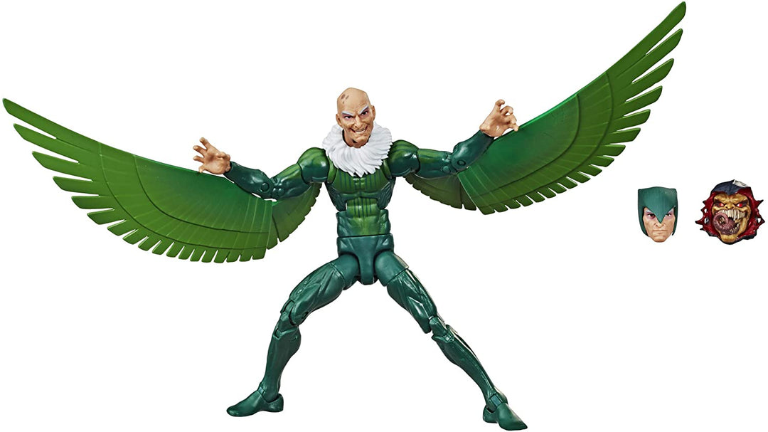 Hasbro Marvel Spider-Man Legends Series 15-cm Collectible Action Figure Marvel’s Vulture Toy, With Build-A-Figure Piece and Accessory