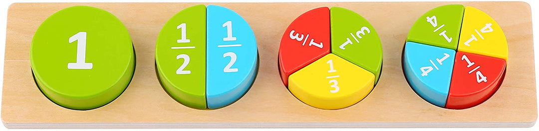 Tooky Toy TL132 Wooden Math Game, Multi-Colour