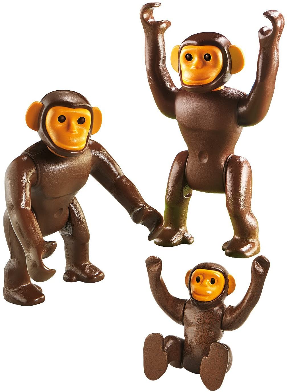 Playmobil 6650 Familia de chimpancés del zoo City Life