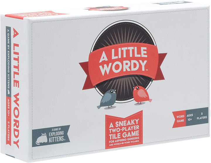 A Little Wordy von Exploding Kittens – Kartenspiele für Erwachsene, Teenager und Kinder – Fun F
