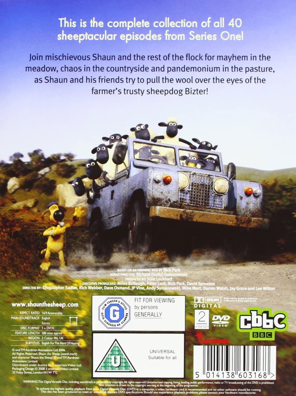 Shaun das Schaf – Komplette Serie 1 – Komödie [DVD]