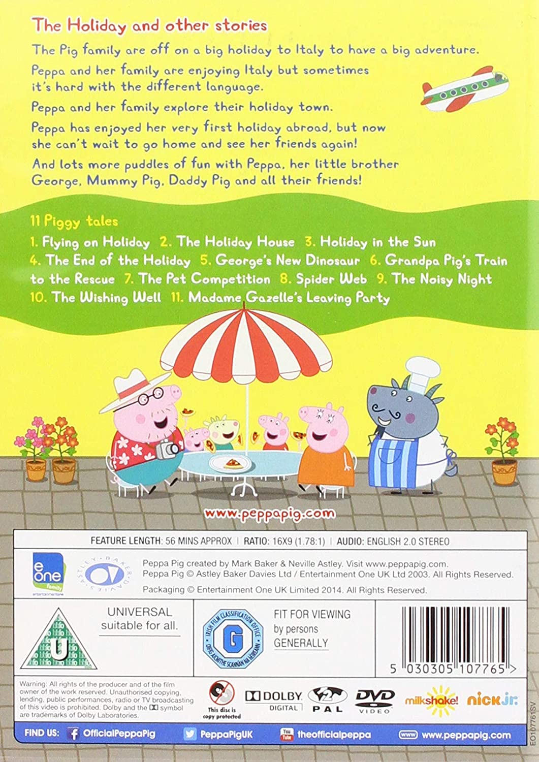 Peppa Pig: The Holiday [Volume 19]