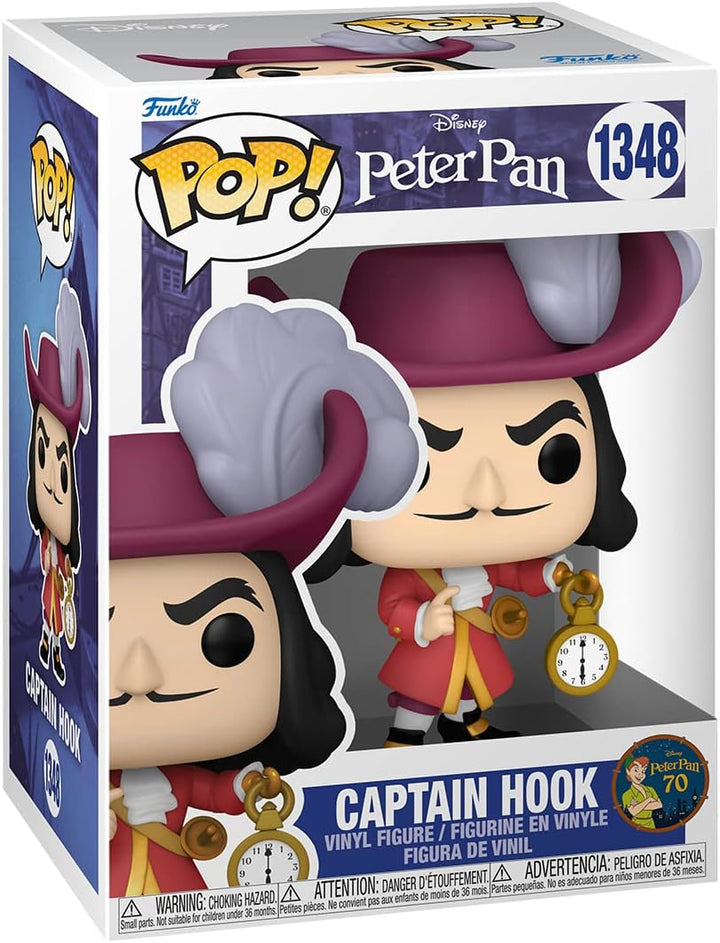 Funko POP! Disney: Peter Pan 70th - Captain Hook - Collectable Vinyl Figure