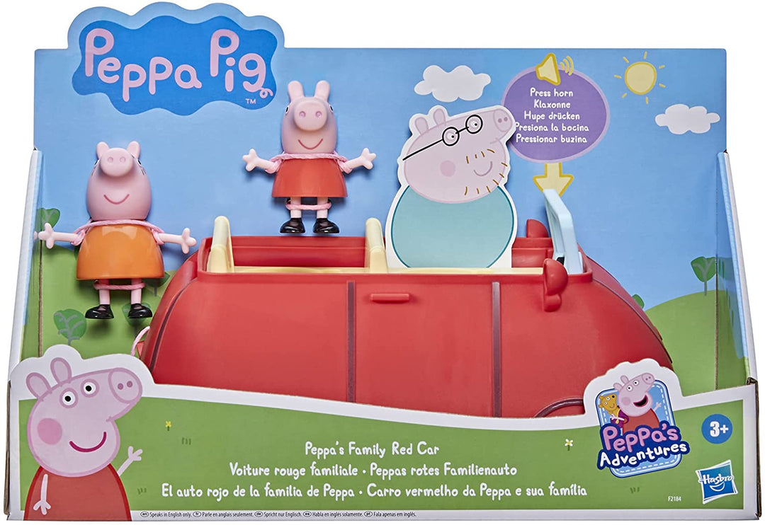Peppa Pig Le avventure di Peppa L&#39;auto rossa della famiglia di Peppa