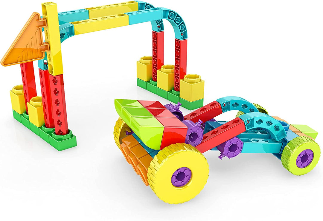 ENGINO - QBOIDZ "alligator" with 5 bonus models Building Blocks for kids