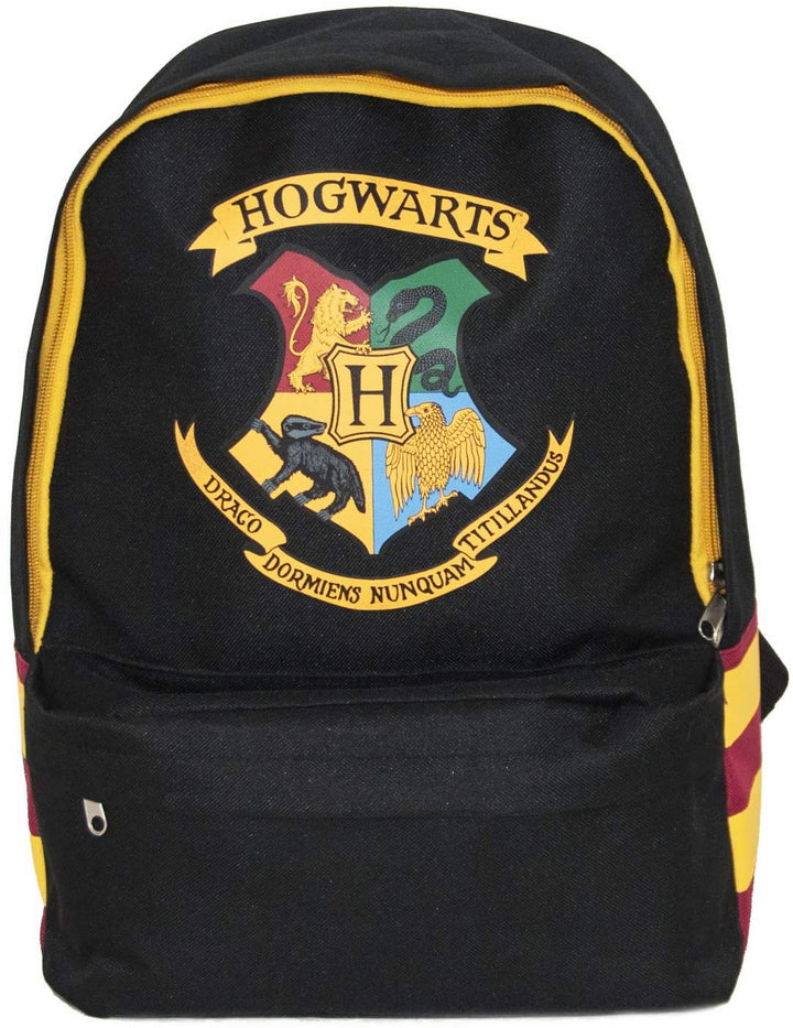 Harry Potter Hogwarts Backpack Children's Backpack, 38 cm, 20.14 liters, Black