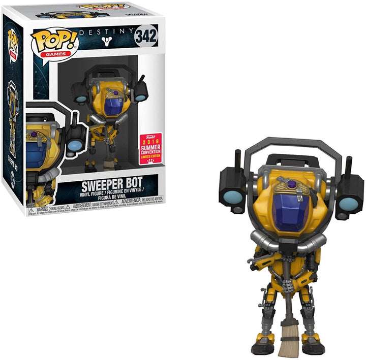 Destiny Sweeper Bot Exclu Funko 30110 Pop! Vinyl #342 - Yachew