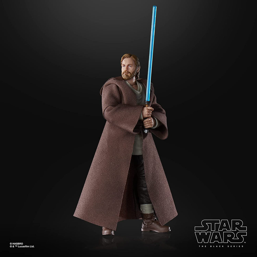 Hasbro Star Wars The Black Series Obi-Wan Kenobi (Wandering Jedi) Spielzeug 6-Zoll-Sca