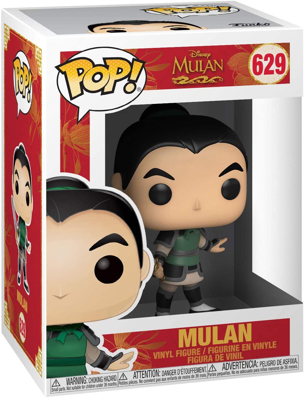 Disney Mulan (como Ping) Funko 45325 Pop! Vinilo #629
