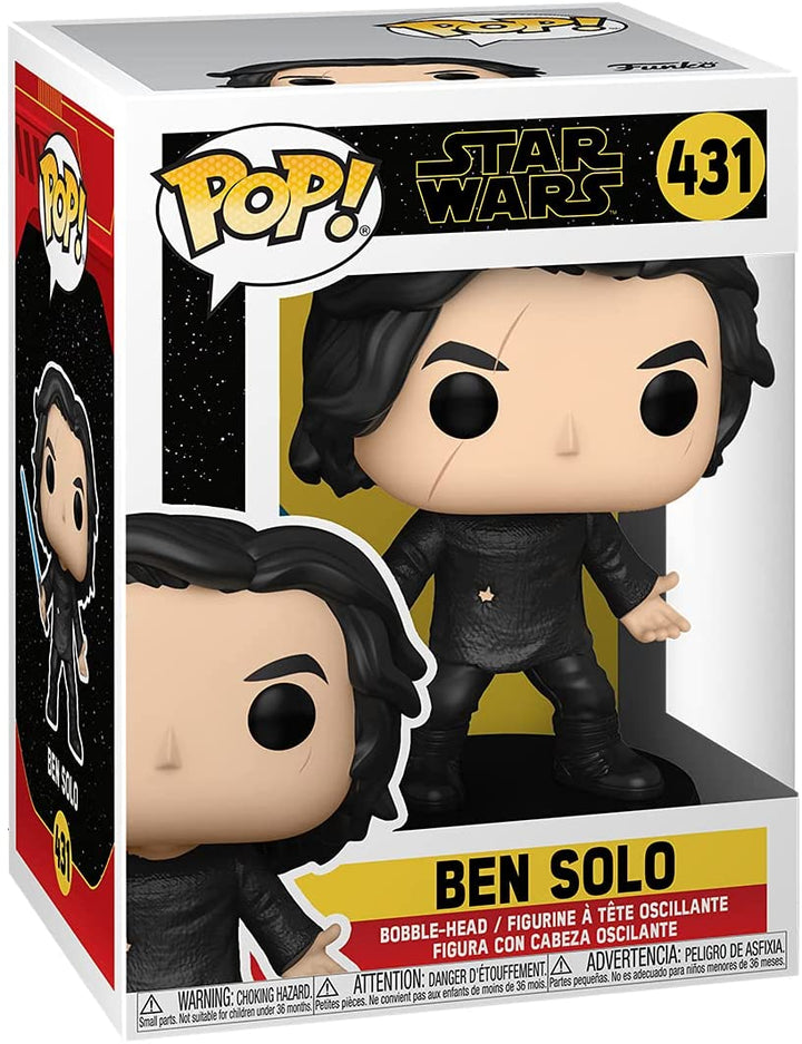 Star Wars The Rise of Skywalker Ben Solo (avec sabre bleu) Funko 51480 Pop ! Vinyle