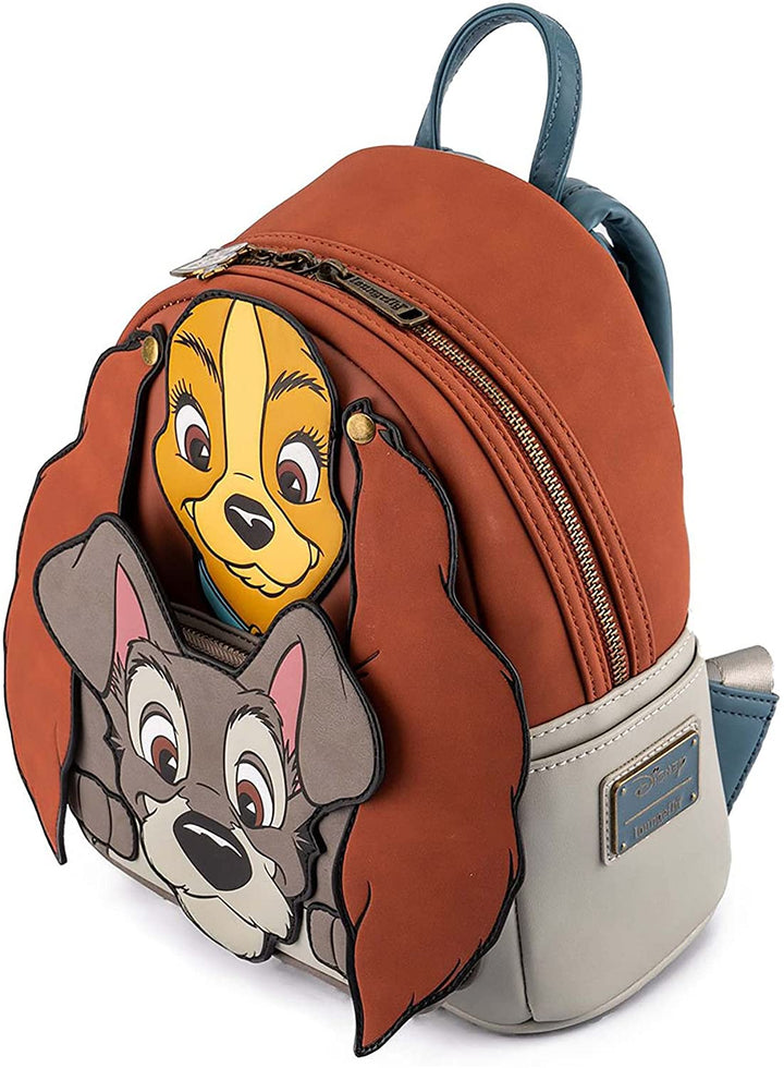 Loungefly Disney Lady and the Tramp Cosplay Mini-Rucksack